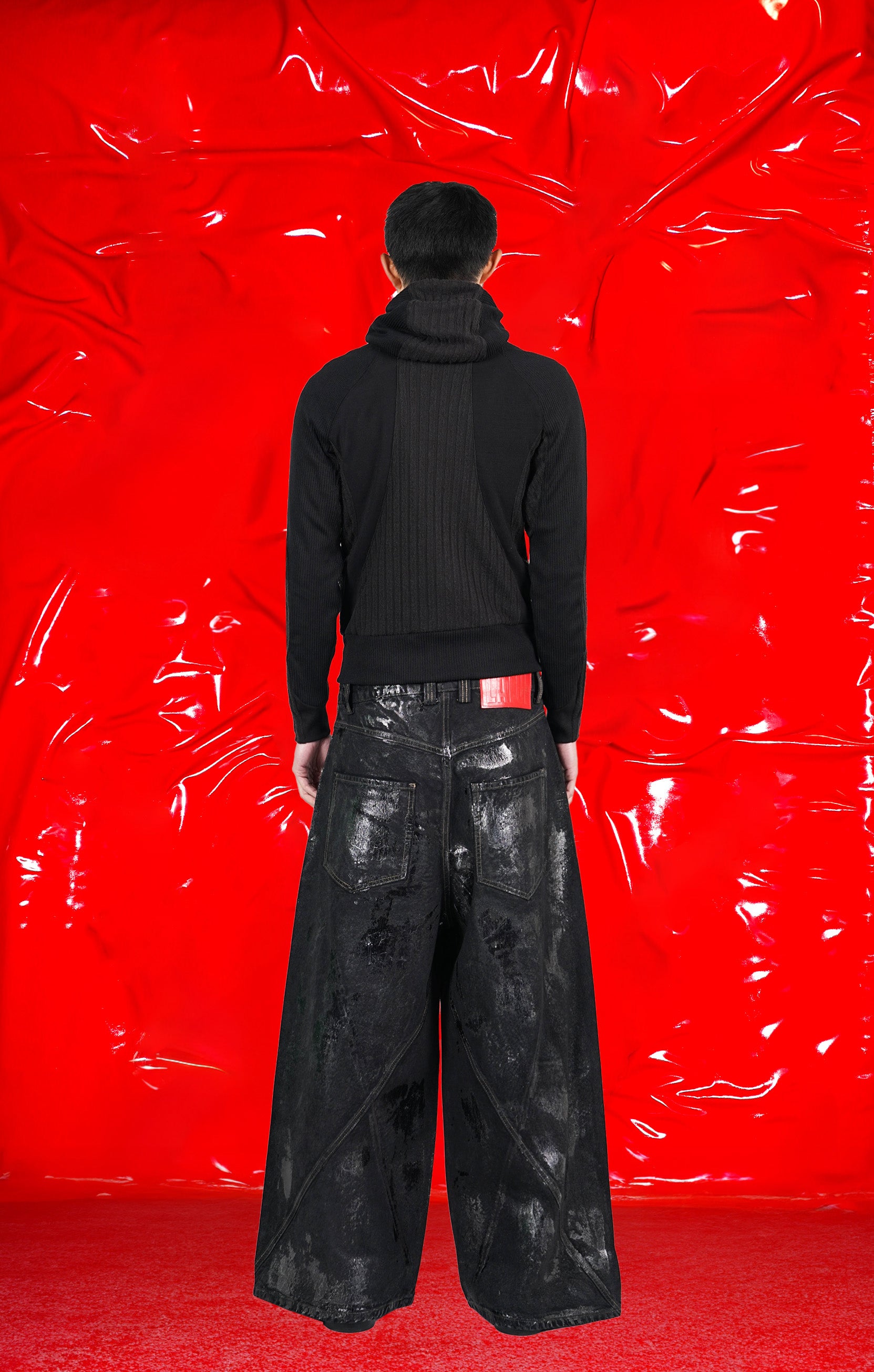 PANELED REVERSIBLE HOODIE